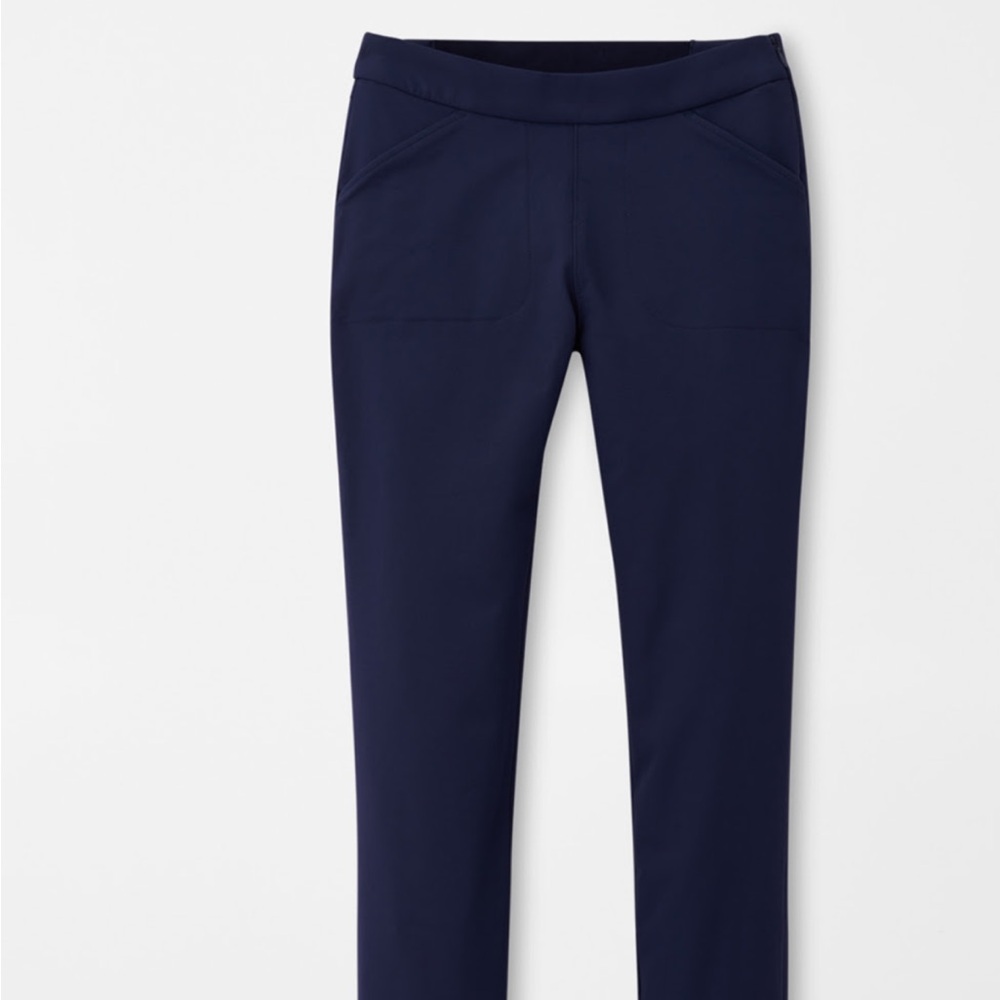 NWT size 6 Peter Millar Dynamite Technical Navy Blue Women's Golf Pants